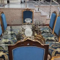 ست کامل مبل سلطنتی کلاسیک ۹ نفره + ناهارخوری|مبلمان خانگی و میز عسلی|ایلام, |دیوار
