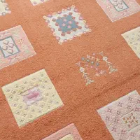 فرش گلیم ۴ متری ستاره کویر یزد