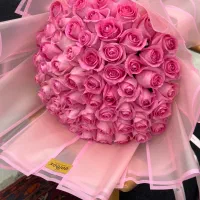 دسته گل رز صورتی هلندی درجه۱|گل و گیاه طبیعی|تهران, شهرک غرب|دیوار