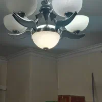 دوعدد لوستر بزرگ برا پذیرایی .۶شاخه .