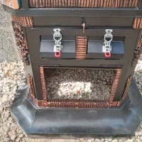 شومینه چوبی با قابلیت گاز سوز|بخاری، هیتر، شومینه|تهران, امیریه|دیوار