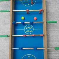 فوتبال دستی ۶ دسته چوبی محکم پایه دار