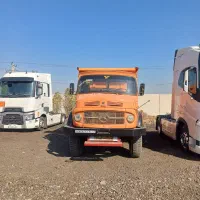 کامیون بنز ده چرخ مدل ۱۳۶۴ کمپرسی