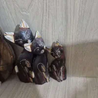 مجسمه چوبی