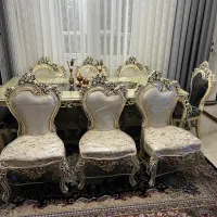 میز ناهار خوری ۸ نفره|میز و صندلی غذاخوری|تهران, شهرک شریفی|دیوار