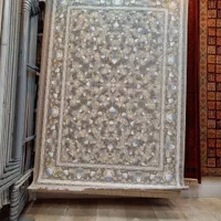 فرش ۹ متری ۱۲۰۰ شانه سبز اکرولیک ۳۶۰۰ کد ۹۰|فرش|مشهد, امیر|دیوار