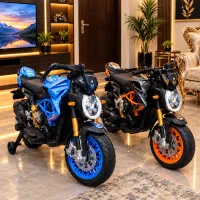موتورشارژی دوکاتی ۲ موتوره 380W بزرگ