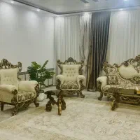 مبل سلطنتی 9 نفره در حد نو|مبلمان خانگی و میز عسلی|شیراز, عفیف‌آباد|دیوار