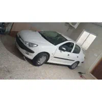 پژو206اس دیv8 رنگ سفید