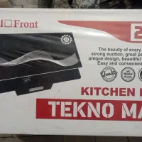 گاز پنج شعله صفحه ای و هود لمسی|اجاق گاز و لوازم برقی پختوپز|گرگان, |دیوار