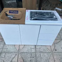 هود سینک گاز ام دی اف کابینت فلزی زیرسینک ابچکان