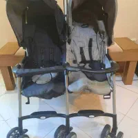 کالسکه دو قلو اون فلو خیلی تمیز|کالسکه و لوازم جانبی|تهران, گیشا|دیوار