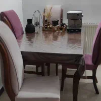 میز ناهار خوری ۴ نفره چوب ام دی اف