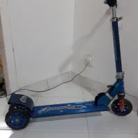 اسکوتر جنس محکم با چرخ ژله ای و دسته قابل تنظیم.|دوچرخه، اسکیت، اسکوتر|اصفهان, طامه|دیوار