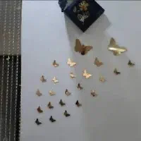 آینه پروانه دکوراتیو تزیینی شیک پروانه ای