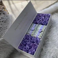 گل روبانی .پول آرایی . باکس|گل مصنوعی|بیرجند, |دیوار