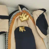 رختخواب کودک ست سورمه ای