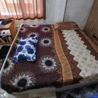 تخت 2 نفره 2 متری فلز و چوب