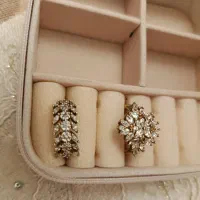 انگشترهای نقره سنگین رکاب پهن