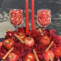 دیزاین شب یلدا و همچنین سینی های تیک ای بصورت تکی|خدمات پذیرایی، مراسم|اسلامشهر, شهرک احمدیه|دیوار