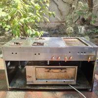 گاز چهار شعله و فر صندوقی