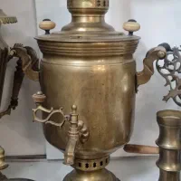 سماور ذغالی روس
