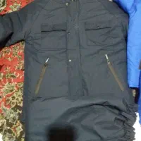 بادگیر کاپشن شلوار خزدار صدآب پارچه کره ای