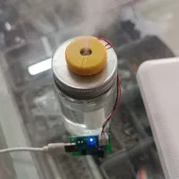 ماژول بخار سرد همراه با پیزور و بطری