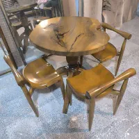 میز نهارخوری تمام چوب