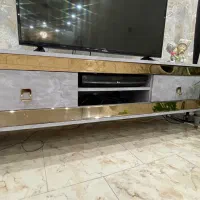 اینه و کنسول به همراه میز تی وی|بوفه، ویترین، کنسول|تهران, منیریه|دیوار