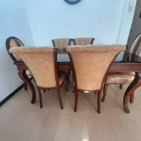 سرویس نهار خوری ۶ نفره|میز و صندلی غذاخوری|مشهد, گلبرگ|دیوار