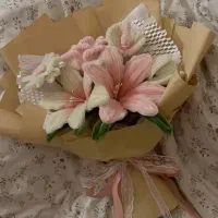 دسته گل های پینترستی و دست ساز