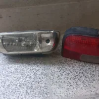 چراغ جلو وعقب پراید
