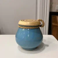 بانکه سرامیکی درب چوبی