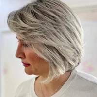 تخفیفات رنگ مو لایت بالیاژ آمبره کراتین مدل کوتاهی