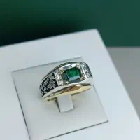 انگشتر زمرد زامبیا کد ۲۲۶۴