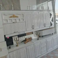 کابینت پیش ساخته آماده فلزی درب چوبی|مصالح و تجهیزات ساختمان|شادگان, |دیوار