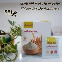 پودر جوانه گندم برای تپلی صورت