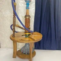 استند میز قلیان چوبی