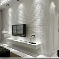 فقط بچسبون و لذت ببر دیوارپوش سه بعدی/بین کابینت
