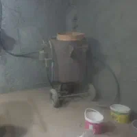 خط سند بلاست دیگ نازل کمپرسور پمپ باد سندبلاست