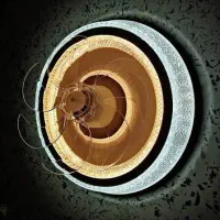 چراغ سقفی پنکه دار/ وی مکس / ۷۲ وات / ریموت دار