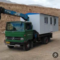 جرثقیل 3تن دکل بلند جهت کار شبانه روزی|خدمات حمل و نقل|شیراز, ترمینال باربری|دیوار