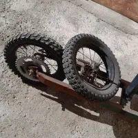 ۲ جفت لاستیک کامل دوچرخه ۱۲