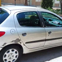 پژو ۲۰۶ نقره ای مدل ۸۴|خودرو سواری و وانت|پرند, فاز ۲|دیوار