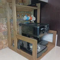 استند کافی بار چوبی