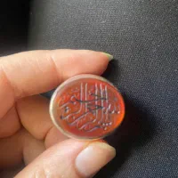 انگشتر نقره عقیق قدیمی