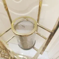 شمعدانی کنار سالنی طلایی|لوستر و چراغ آویز|تهران, افسریه شمالی|دیوار