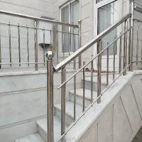 انواع نرده استیل و چوبی