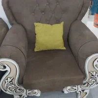 مبل نیمه استیل ۸ نفره